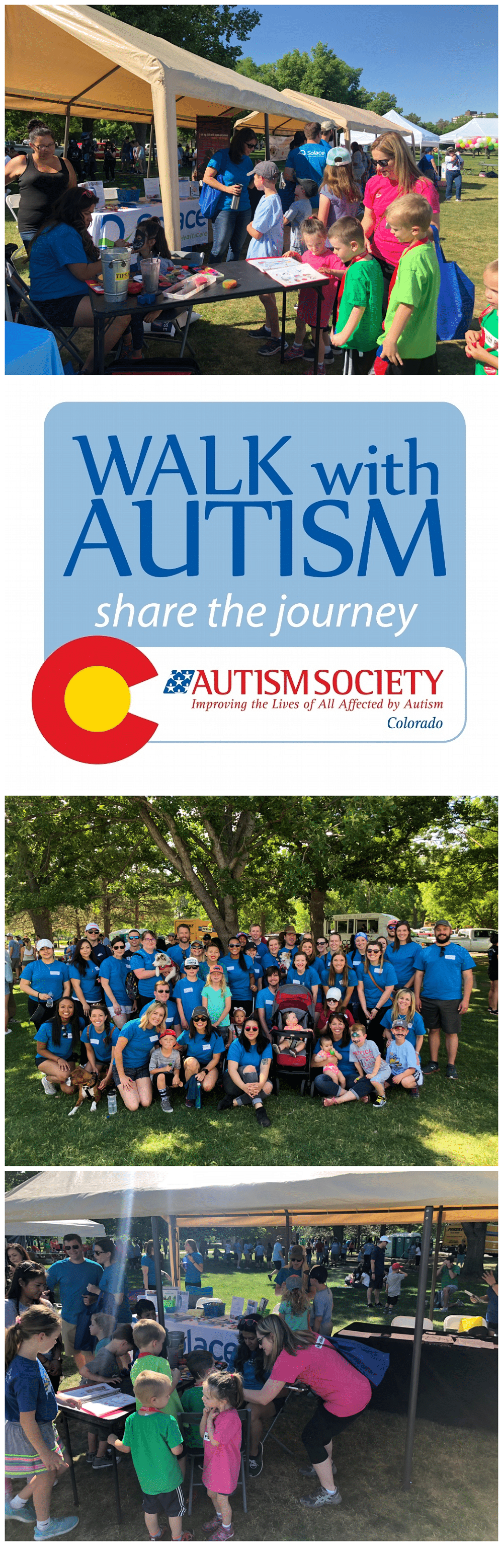 giving solace walk with autism