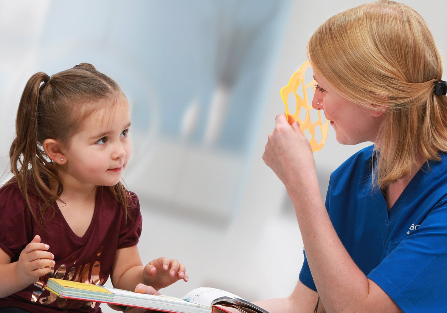 If you or your child’s school or pediatrician have concerns, the first step is to schedule a comprehensive evaluation with a pediatric speech-language pathologist.