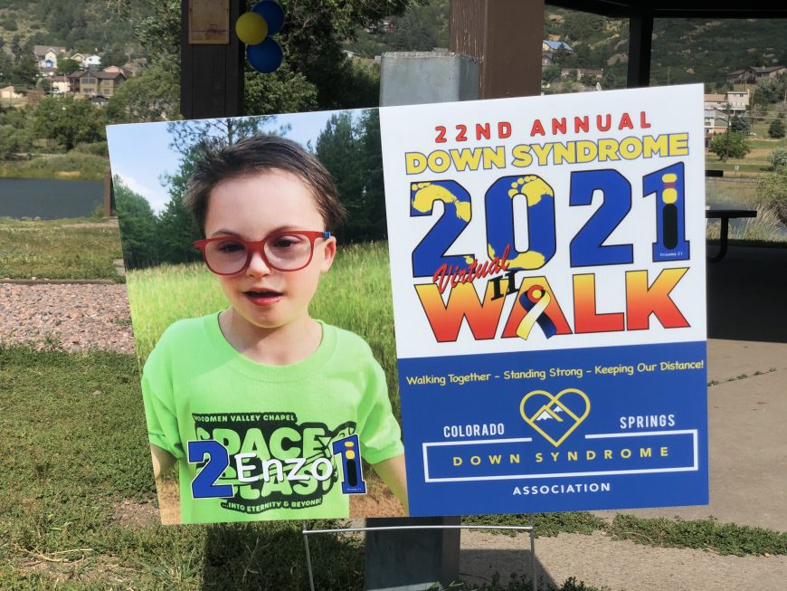 Several clinicians from Solace Pediatric Home Healthcare took part in the 22nd Annual Down Syndrome Walk on Saturday, August 21 at Palmer Lake in Colorado Springs.
