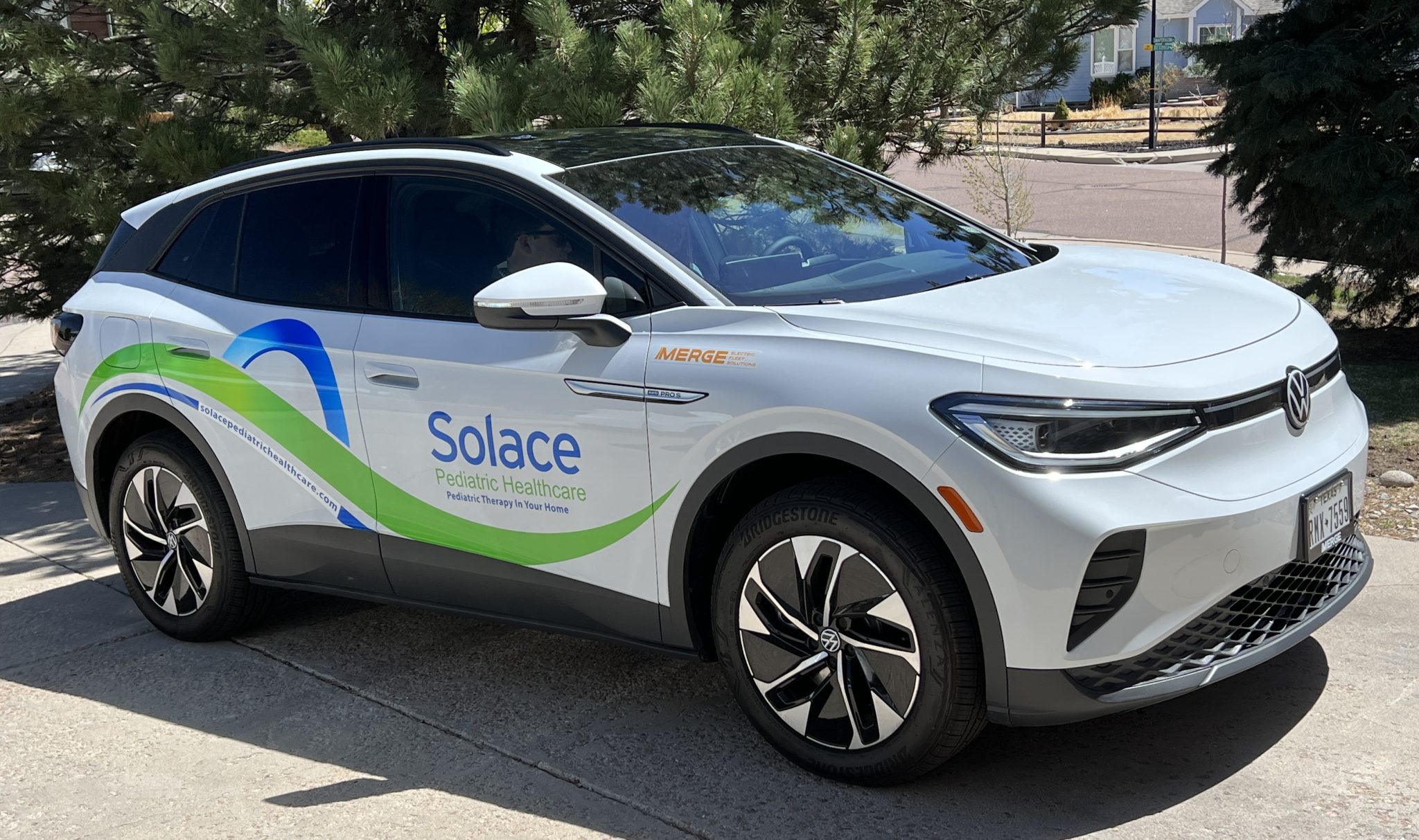Solace Pediatric Healthcare is proud to partner with Merge Electric Fleet Solutions on a six-month pilot program.